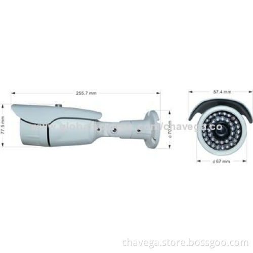 ONVIF H.264 1,000TVL Day Night Vision Megapixel IP CCTV Camera Price with 30m IR Distance Range